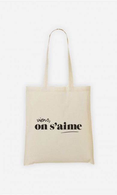 Tote Bag Viens on s'aime