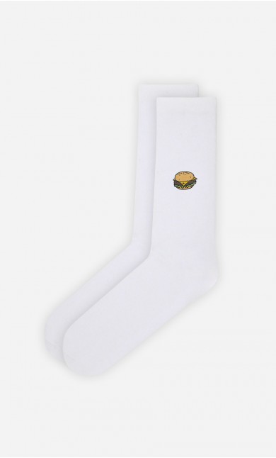 Chaussettes Blanches Burger