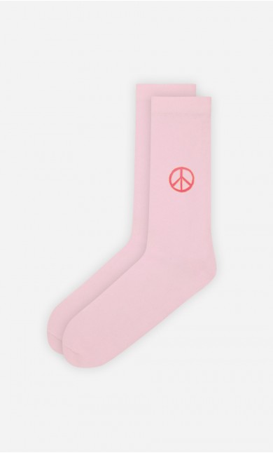 Chaussettes Roses Peace and love