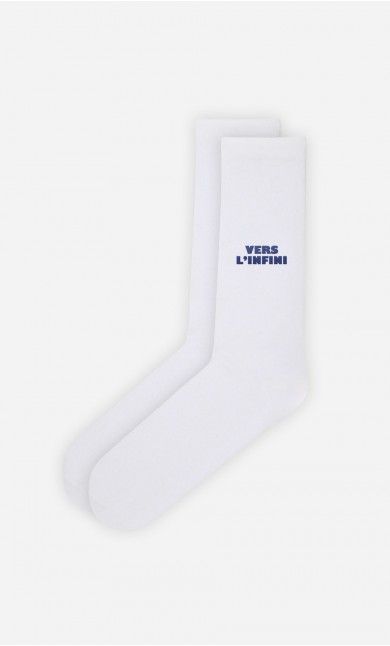 Chaussettes Blanches Vers l'Infini - Duo