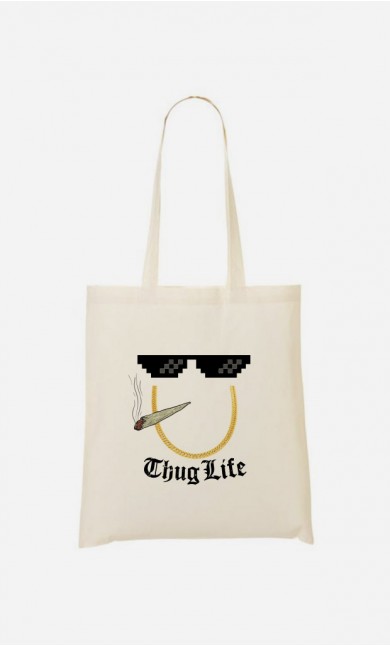 Tote Bag Smoke Thug Life