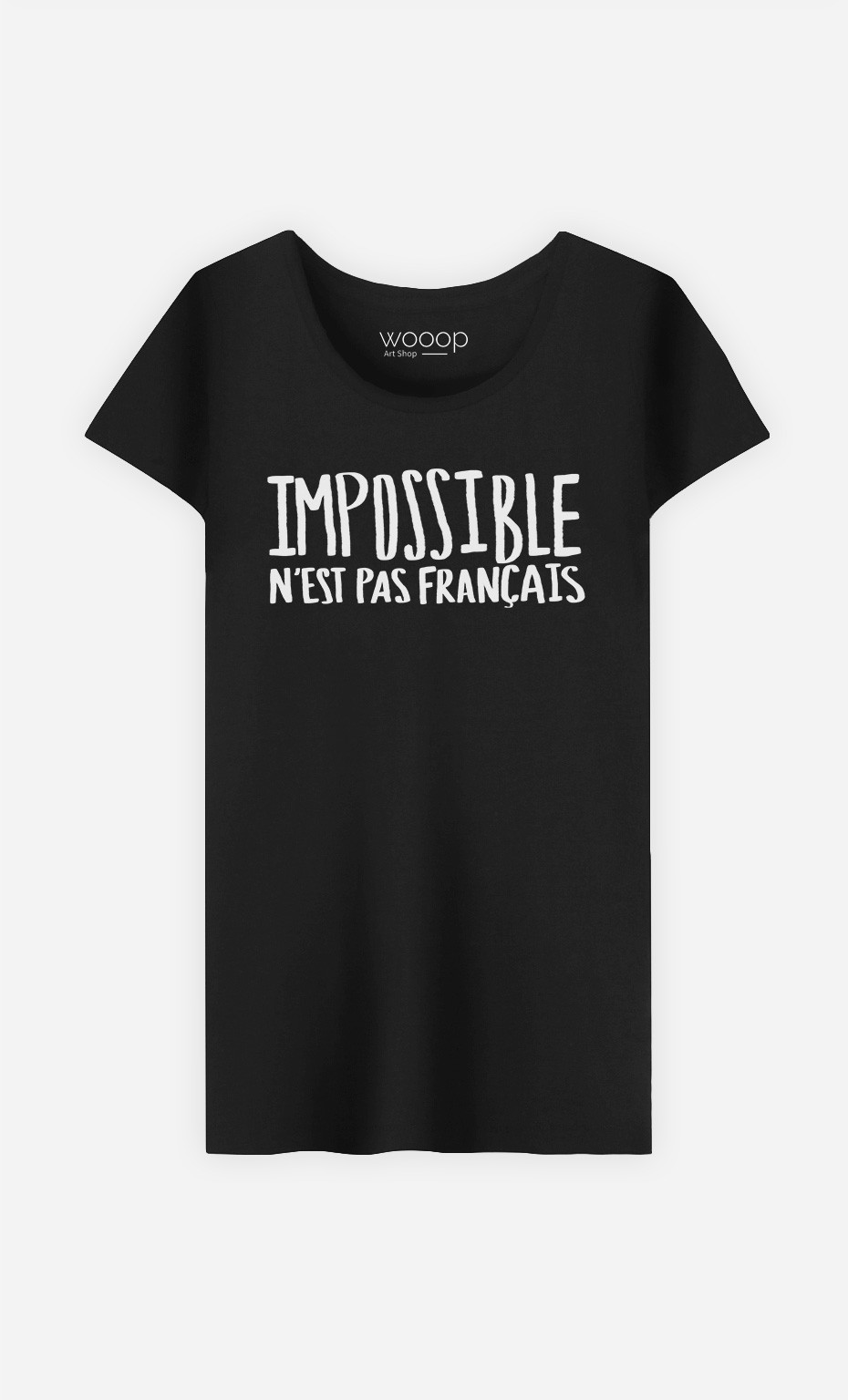 T-Shirt Impossible N'est Pas Français