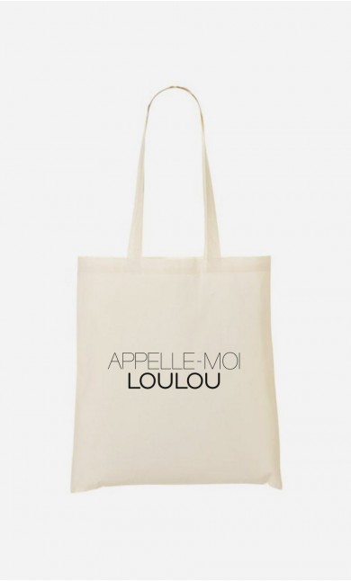 Tote Bag Appelle-Moi Loulou