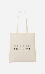Tote Bag Appelle-Moi Petit Chat
