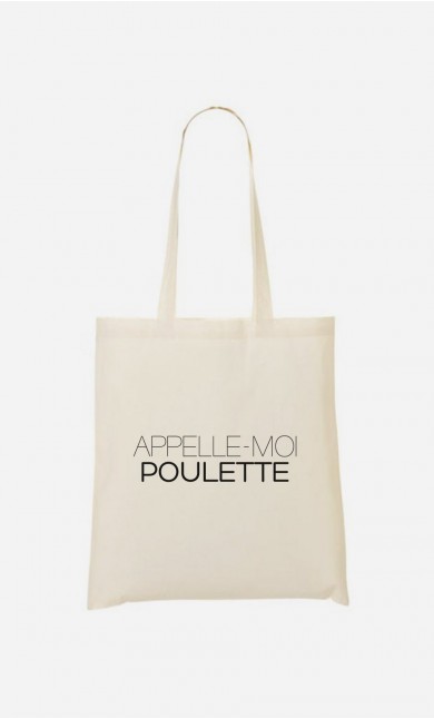 Tote Bag Appelle-Moi Poulette