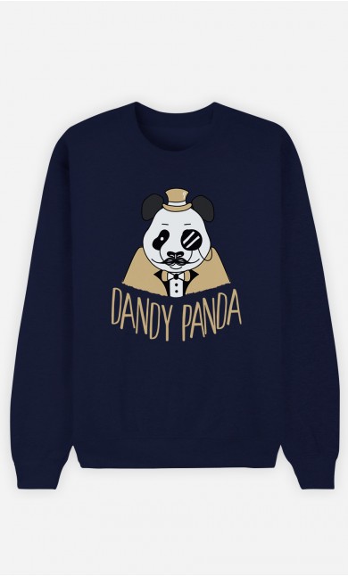 Sweat Bleu Dandy Panda
