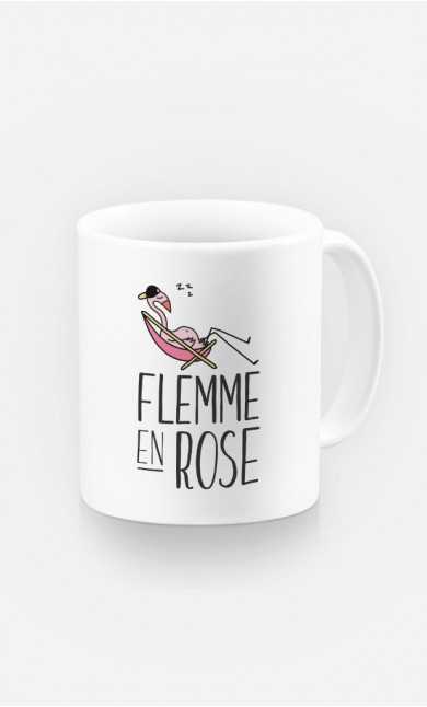 Mug Flemme en Rose