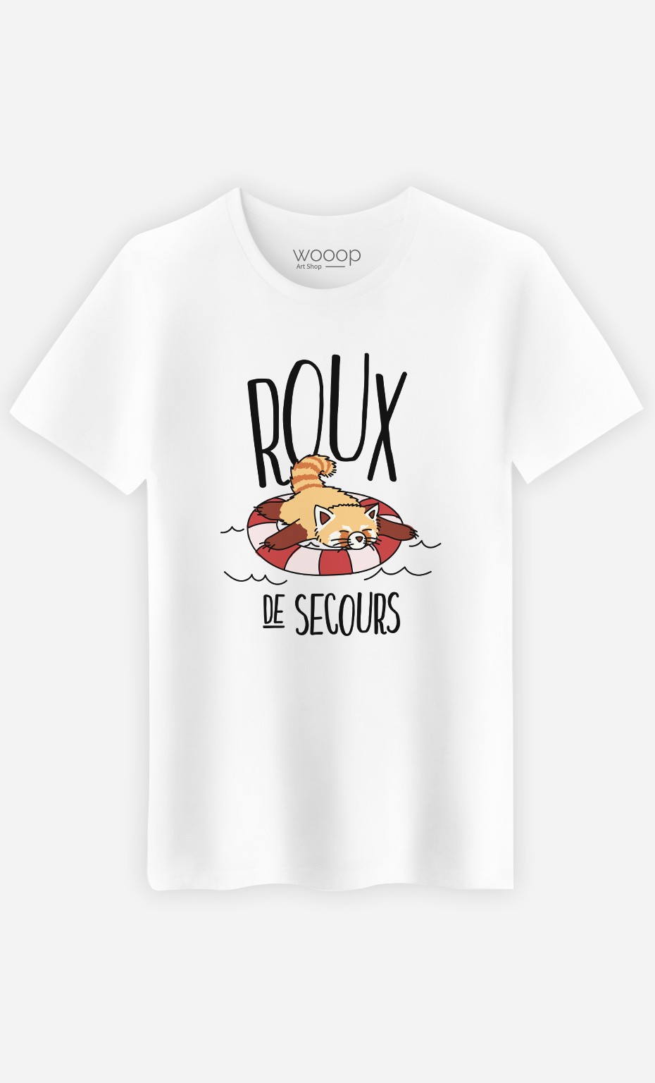 T-Shirt Homme Roux de secours, Idée cadeau original
