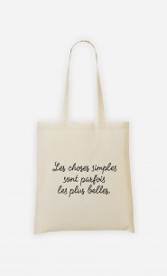 Tote Bag Les Choses Simples
