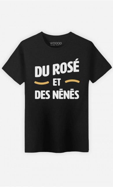 T-Shirt Du Rosé et des Nénés