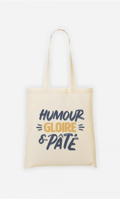 Tote Bag Humour Gloire et Pâté