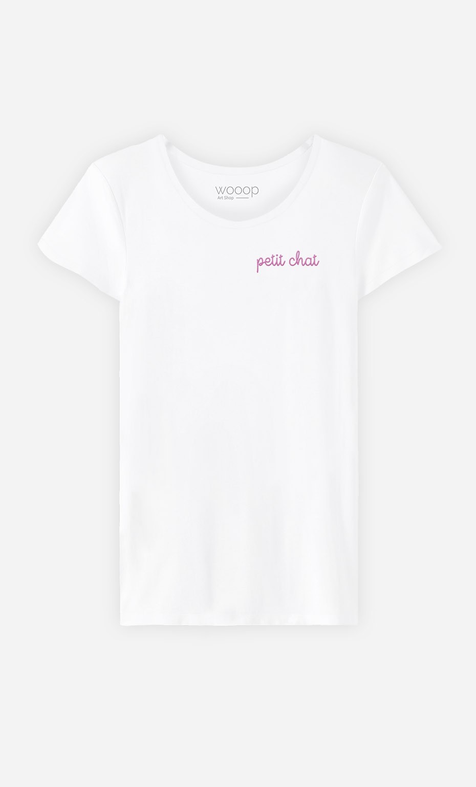 T Shirt Femme Petit Chat Original Wooop Fr