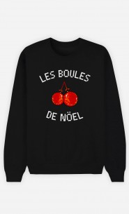 T-Shirt Homme Les Boules De Noël original 
