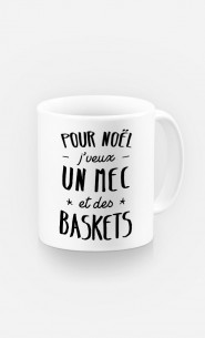 Mug J'veux Un Mec Et Des Baskets