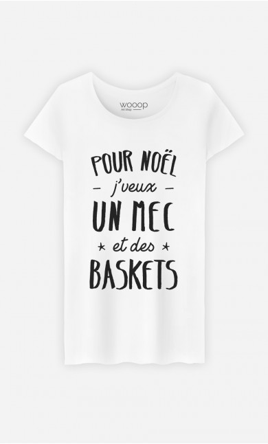 T-Shirt J'veux Un Mec Et Des Baskets