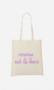 Tote Bag Mamie Est Le Boss