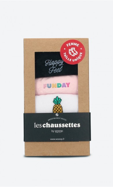 Pack 5 Chaussettes Femme