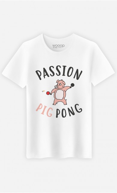 T-Shirt Passion Pig Pong