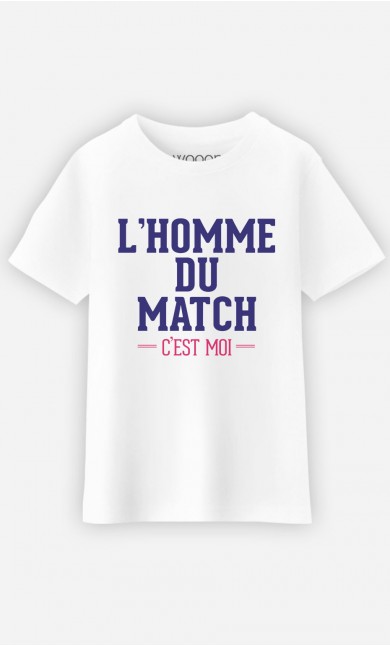 T-Shirt L'homme Du Match C'est Moi