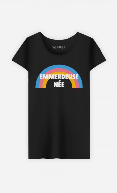 T-Shirt Noir Emmerdeuse Née