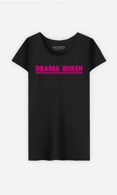 T-Shirt Noir Drama Queen