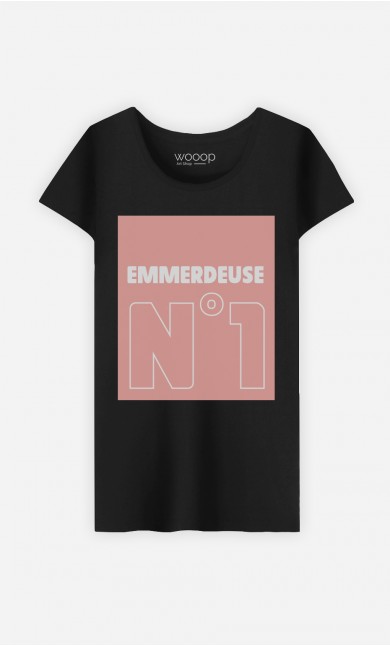 T-Shirt Noir Emmerdeuse N°1