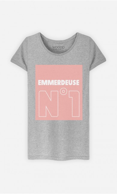 T-Shirt Gris Emmerdeuse N°1