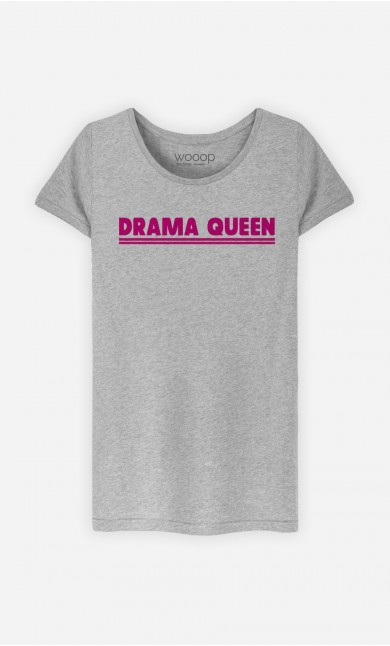T-Shirt Gris Drama Queen