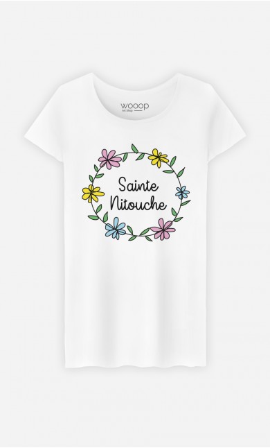 T-Shirt Blanc Sainte Nitouche