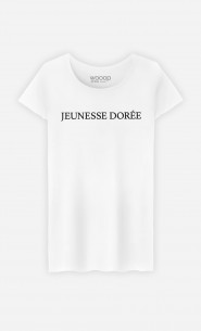 T-Shirt Blanc Jeunesse Dorée