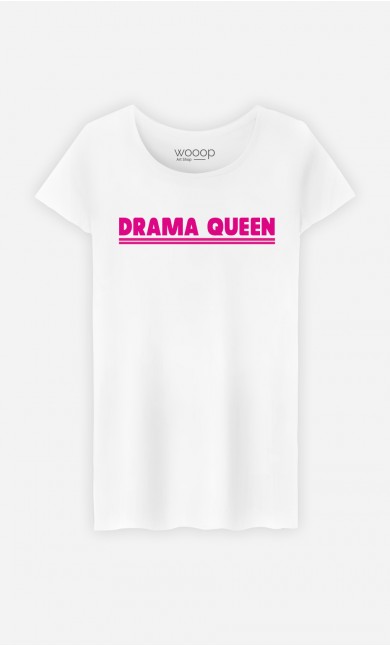 T-Shirt Blanc Drama Queen