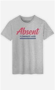 T-Shirt Homme Absent : Flemmingite Aigüe