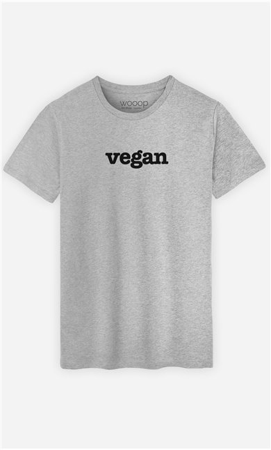 T-Shirt Gris Vegan