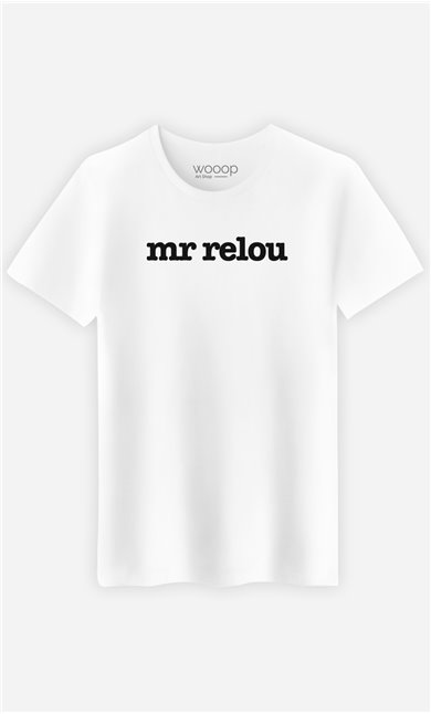 T-Shirt Blanc Mr Relou