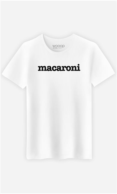 T-Shirt Blanc Macaroni