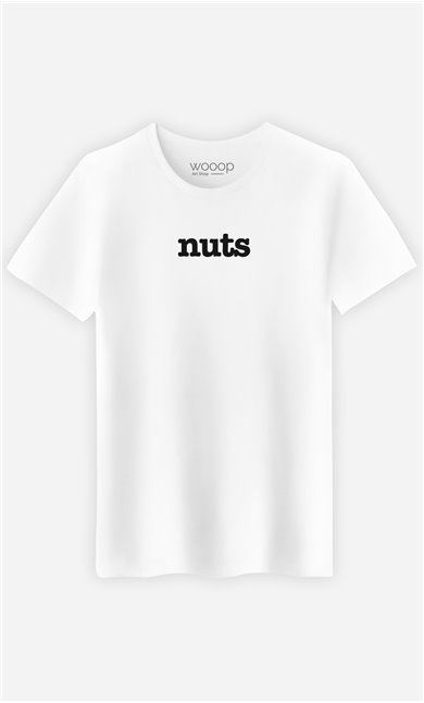 T-Shirt Blanc Nuts