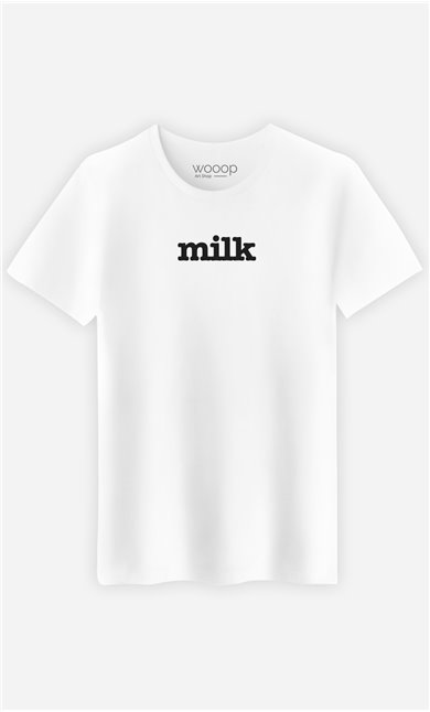T-Shirt Blanc Milk