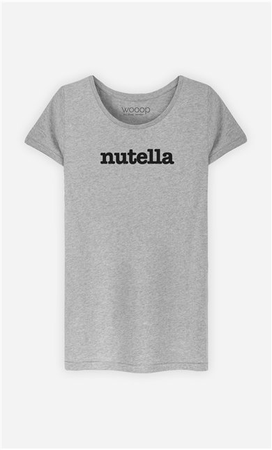 T-Shirt Gris Nutella