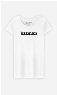 T-Shirt Blanc Batman