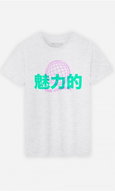 T-Shirt Homme The Coolest - Rose