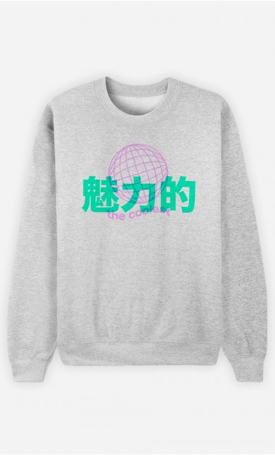Sweat Homme The Coolest - Rose