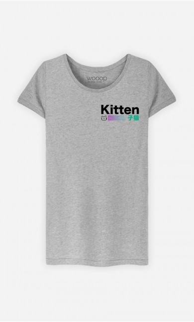 T-Shirt Femme Kitten