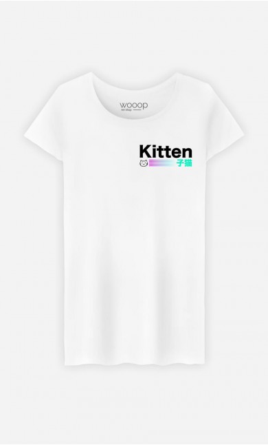 T-Shirt Femme Kitten