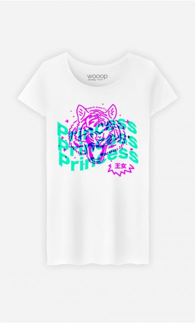 T-Shirt Femme Princess - Rose