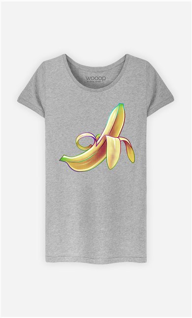 T-Shirt Gris Femme Banana 