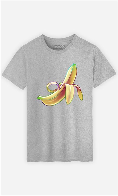T-Shirt Gris Homme Banana 