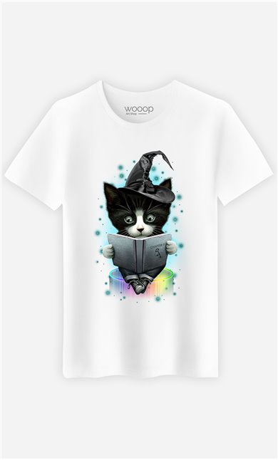 T-Shirt Blanc Homme The magician