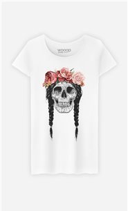 T-Shirt Femme Festival Skull