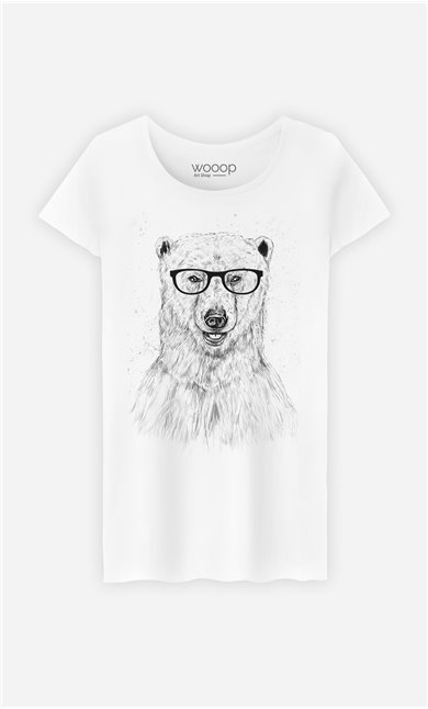 T-Shirt Femme Geek Bear