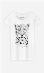 T-Shirt Femme Lovely Leopard